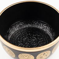 Crne zdjele sa znakovima zodijaka - set od 3 komada - 15 cm, 19 cm, 20 cm