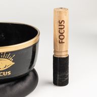 FOCUS - Set crne pjevajuće zdjele - 15x7.5cm