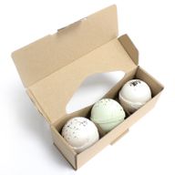 Poklon Kutija za 3 Male Pjenušave Bombice - 190 x 65 x 65mm