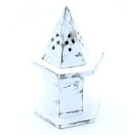 Stalci za Mirisne Čunjiće - Vintage Bijela - Mini Kuća Piramida