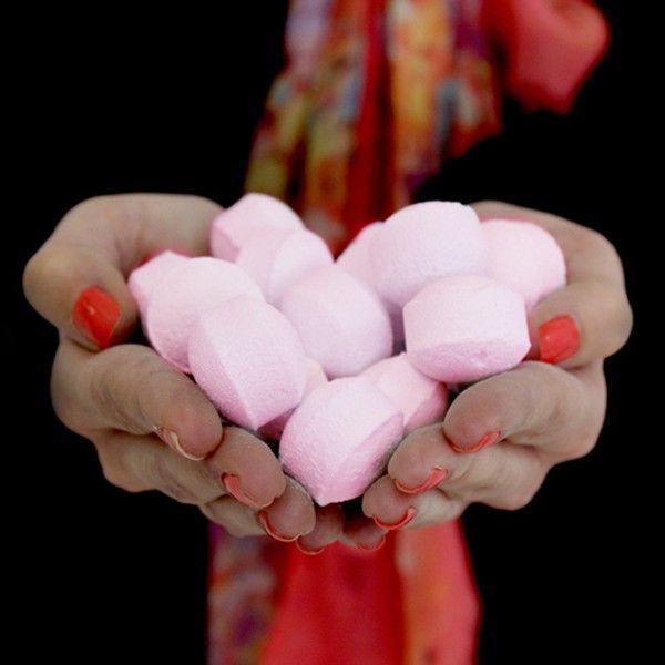 Pjenušave Mini Bombice za Kupanje 1,3 kg - Ruža