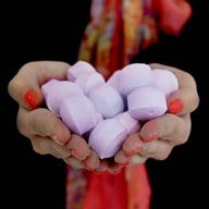 Pjenušave Mini Bombice za Kupanje 1,3 kg - Trešnja