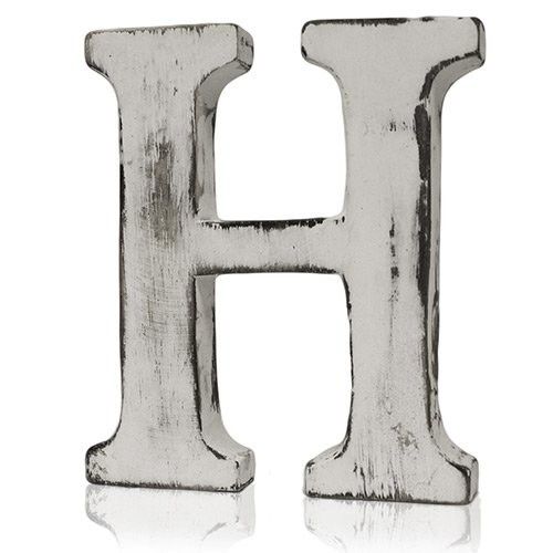 Shabby Chic Slova - H