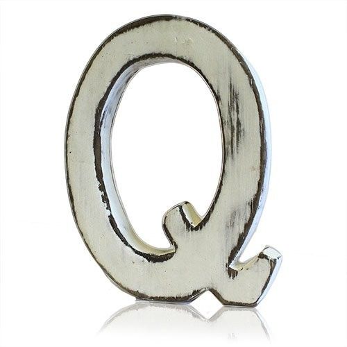 Shabby Chic Slova - Q