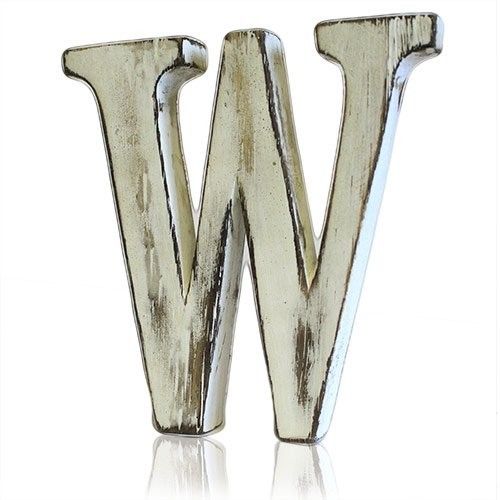 Shabby Chic Slova - W