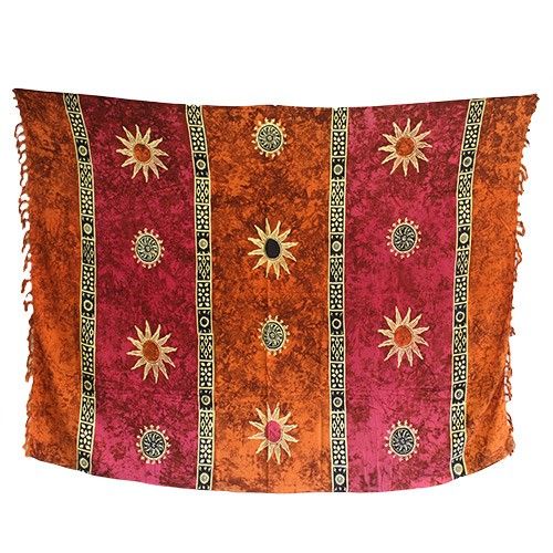 Bali Keltski Sarongi - Sunčevi Simboli (4 različite boje)
