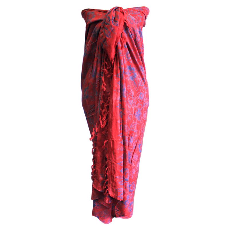 Bali Sarong - Tropsko Cvijeće (4 Različite Boje)