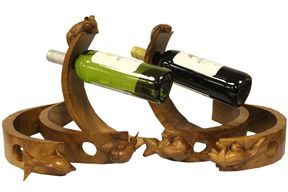 Drveni Stalak za Vino - Miš