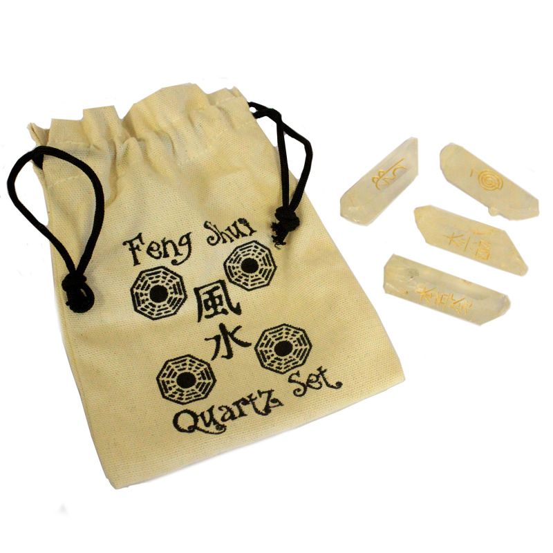 Fengshui Quatra Set - Prirodni Kvarc