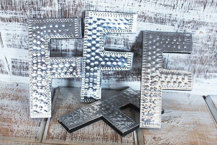 Mala Dekorativna Aluminijska Slova - F