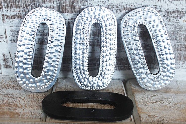 Mala Dekorativna Aluminijska Slova - O