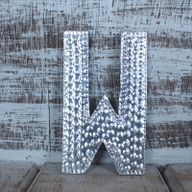 Mala Dekorativna Aluminijska Slova - W
