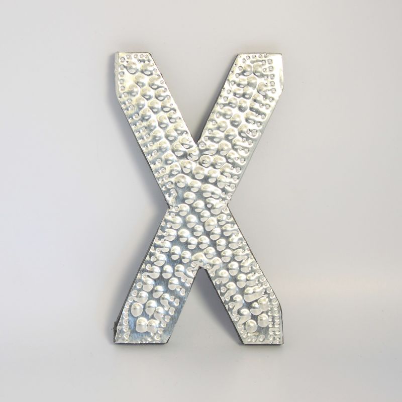 Mala Dekorativna Aluminijska Slova - X