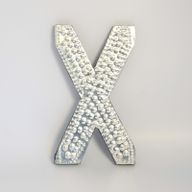Mala Dekorativna Aluminijska Slova - X