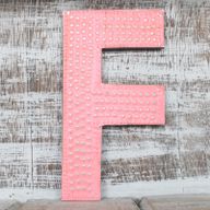 Slovo "F" - Razne Boje - 15 cm