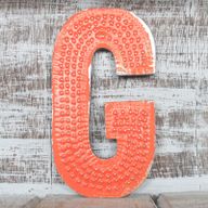 Slovo "G" - Razne Boje - 15 cm