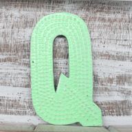 Slovo "Q" - Razne Boje - 15 cm