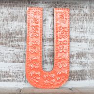 Slovo "U" - Razne Boje - 15 cm