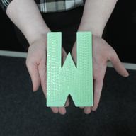 Slovo "W" - Razne Boje - 15 cm