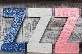Slovo "Z" - Razne Boje - 15 cm