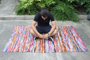 Veliki Baršunasti Tepih - 105 x 185 cm