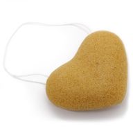 Tradicionalna Japanska Konjac Spužva Oblik Srca - Breskva