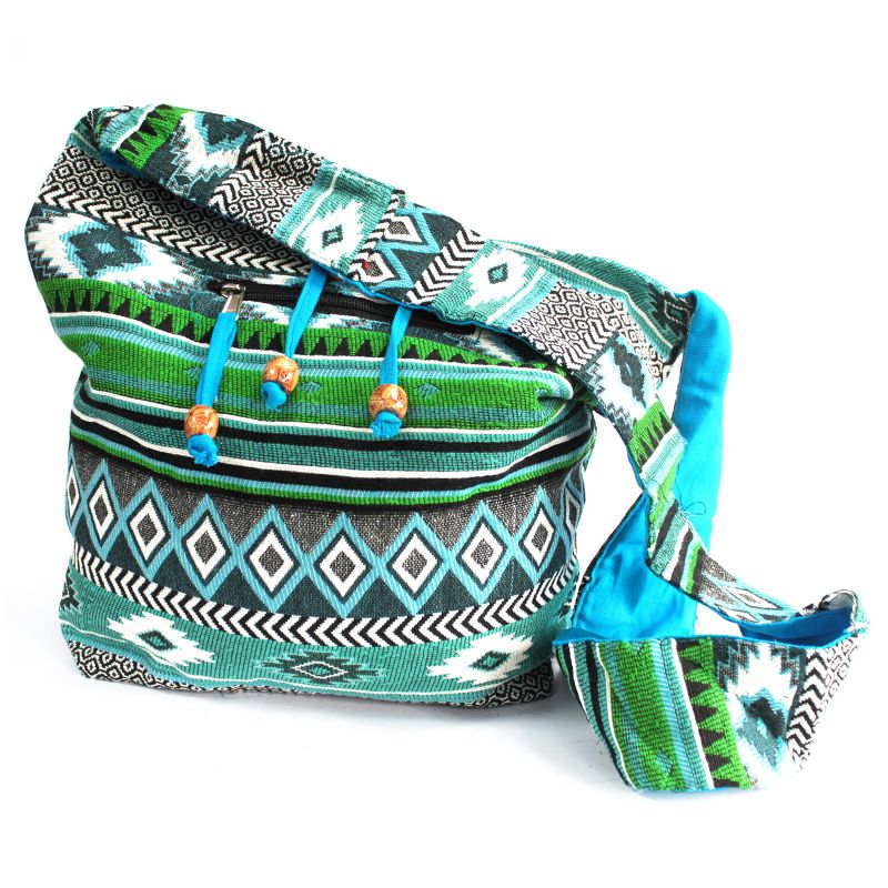 Velika Etno Torba - Teal