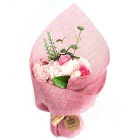 Buket Cvijeća od Sapuna - Ružičasta