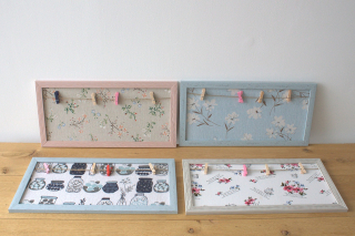 4x Mini DIY Okviri za Slike s Kvačicama - Razno Floral