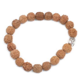 6x Rudraksha Mala Narukvica - Prirodna