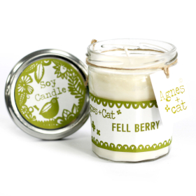 220g Sojina Svijeća u Teglici - Fell Berry