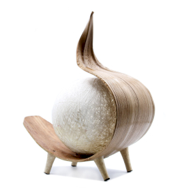 Lampa od Prirodnog Kokosovog Lišća - Prirodni Twist