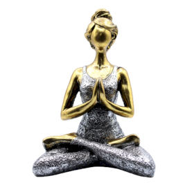 Figure Yoga Dame - Brončana i Srebrna 24cm
