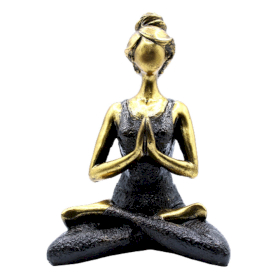Figure Yoga Dame - Brončana i Crna 24cm