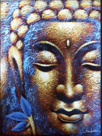 Slika Bude - Zlatno Lice i Lotosov Cvijet