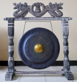 Srednji Gong sa Stalkom - 50cm - Crna