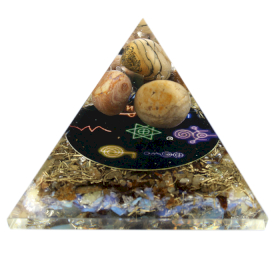 Orgonitna Piramida 70mm - Ponoćni Reiki