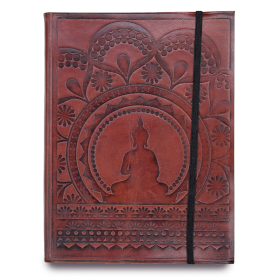 Srednja Bilježnica s Remenom - Tibetanska Mandala