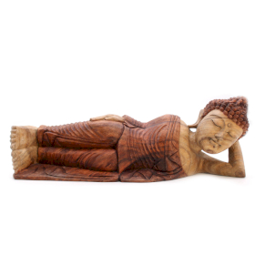 Ručno Izrezbarena Buddha Statua - Spavanje 50cm