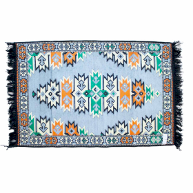 Kilim Tepih 125x80cm - Svjetlosiva