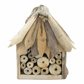 Kućica za Pčele i Insekte od Naplavljenog Drva