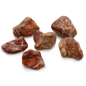 6x Veliko Afričko Kamenje - Svjetli Jaspis - Brečast