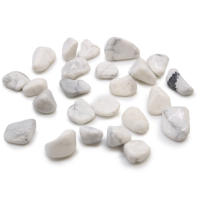 24x Malo Afričko Kamenje - Bijeli Haulit - Magnezit