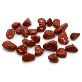 24x Malo Afričko Kamenje - Jaspis - Crvena