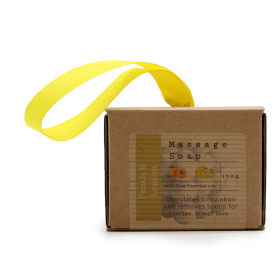 3x Pojedinačno Pakiranje Sapun za Masažu - Breskva i Limun
