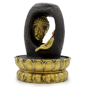 Stolna Fontana - Zlatni Buddha i Vitarka Mudra 30cm
