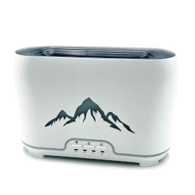 Himalaji Aroma Difuzer - USB-C - Daljinski upravljač - Efekat Plamena