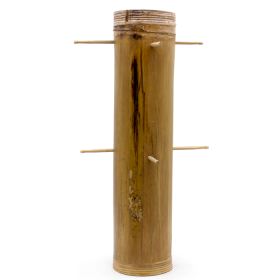 Cijevni Stalak od Bambusa s 8 Klinova - 68x15 cm