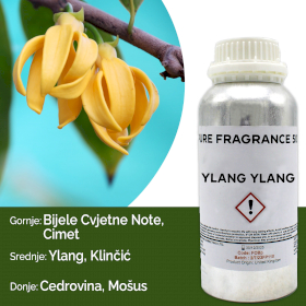 500ml (Čisto) Mirisno Ulje - Ylang Ylang