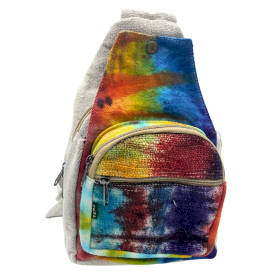 Tie-Dye Hemp Sling Torba Preko Ramena